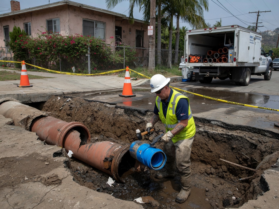 Sewer Line Repair in Cypress Park Los Angeles CA