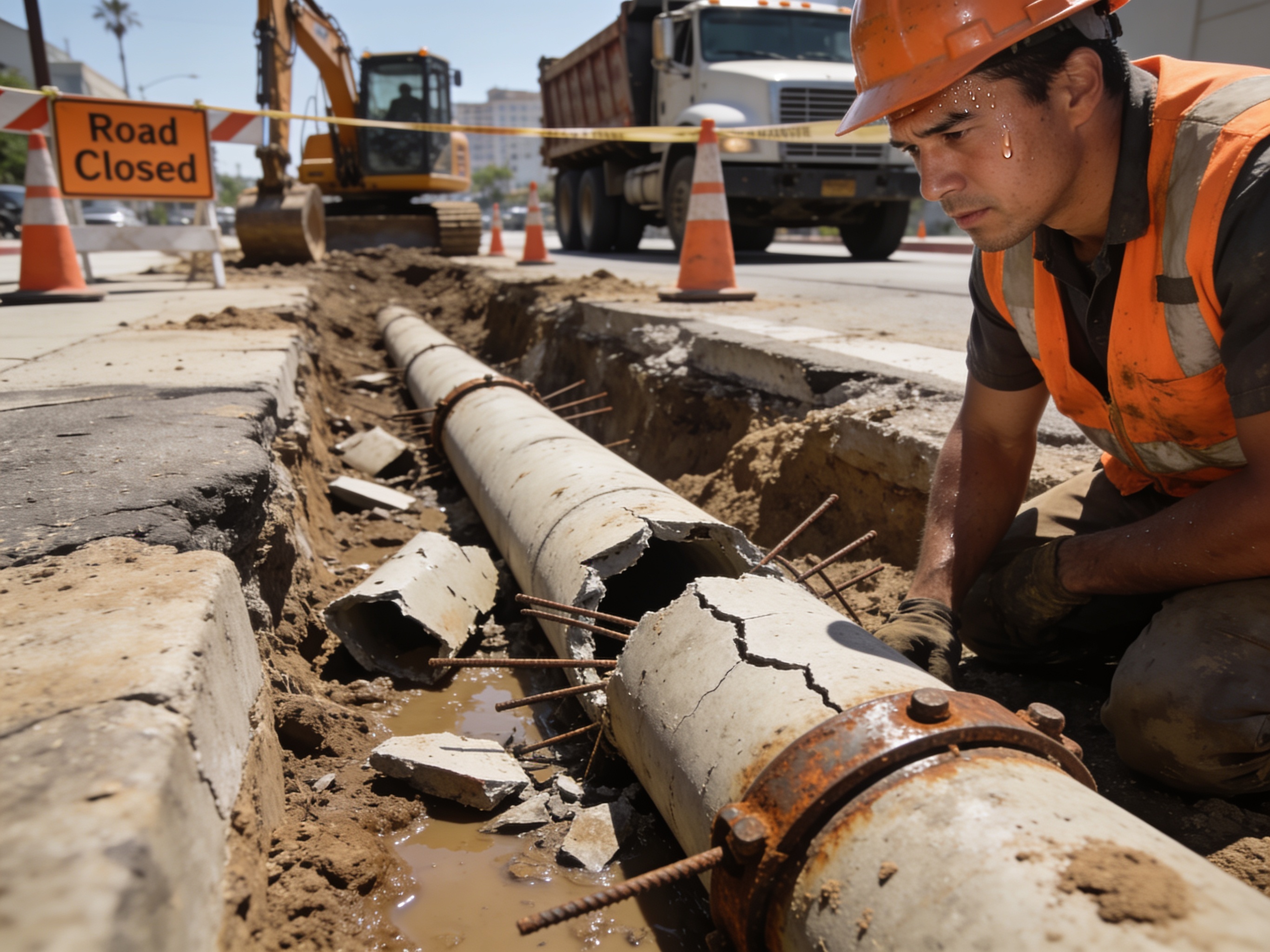 Sewer Line Repair in Glendale CA