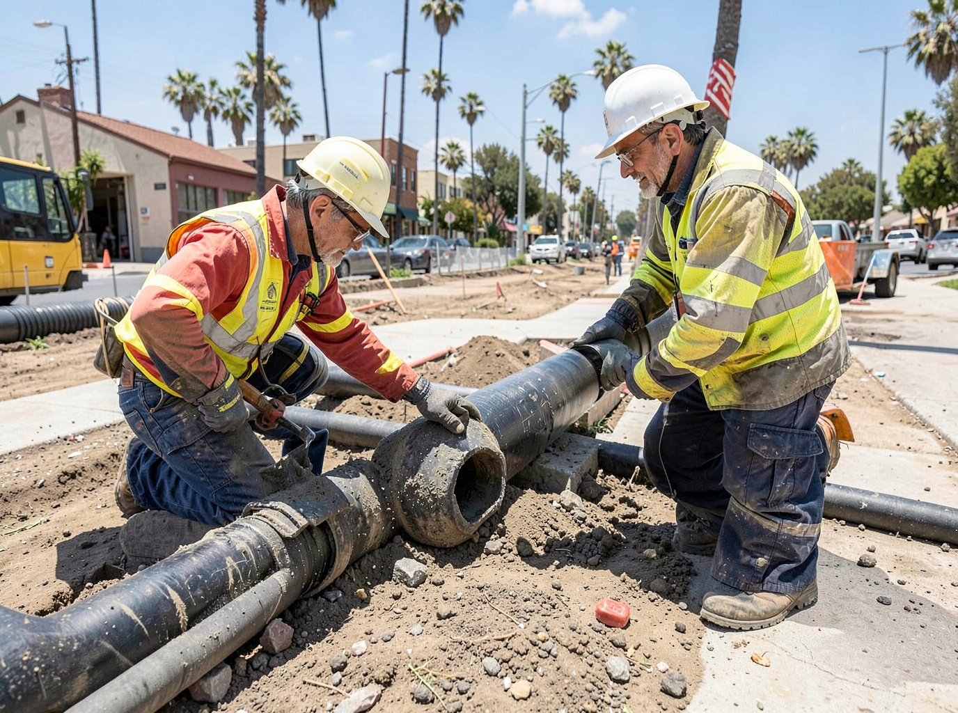 Sewer Line Replacement in Los Angeles, CA